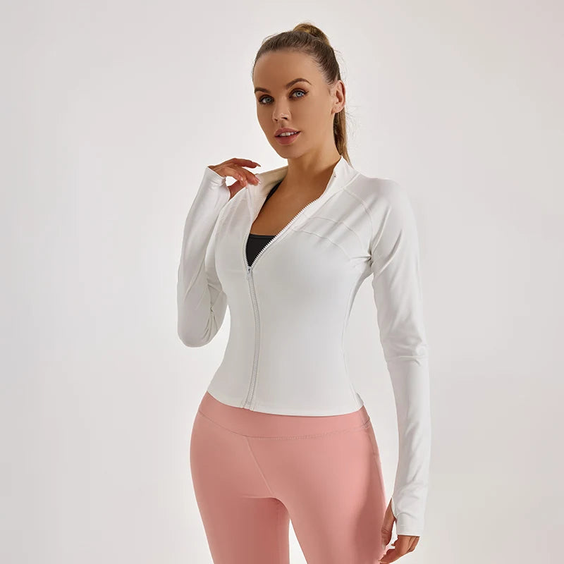 Komfortabel Atmungsaktive Fitnessjacke für Damen