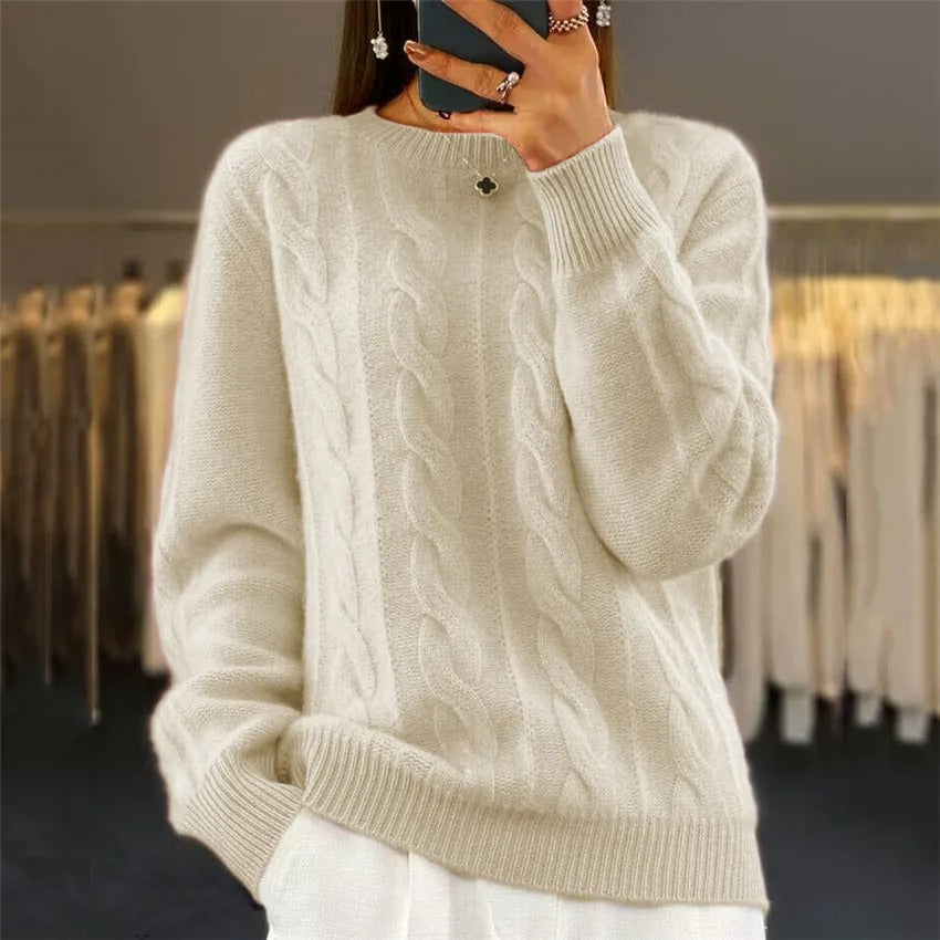 Kuscheliger Strickpullover für Damen