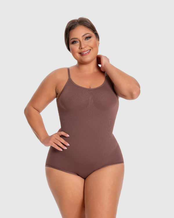 Stilvoller nahtloser Shapewear-Bodysuit für Damen