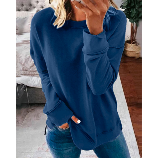 Kuscheliges Rundhals-Sweatshirt für Damen