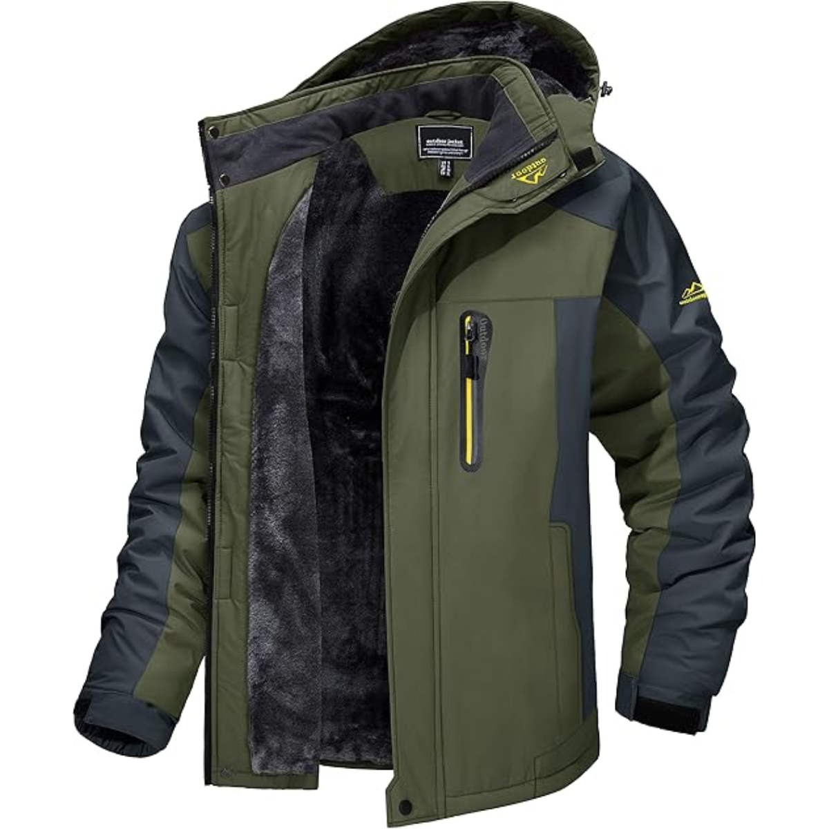 Funktionale Outdoor Fleece-Winterjacke