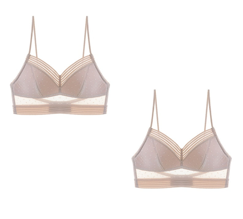 Nahtloser Rückenfreier Spitzen-Bralette für Damen