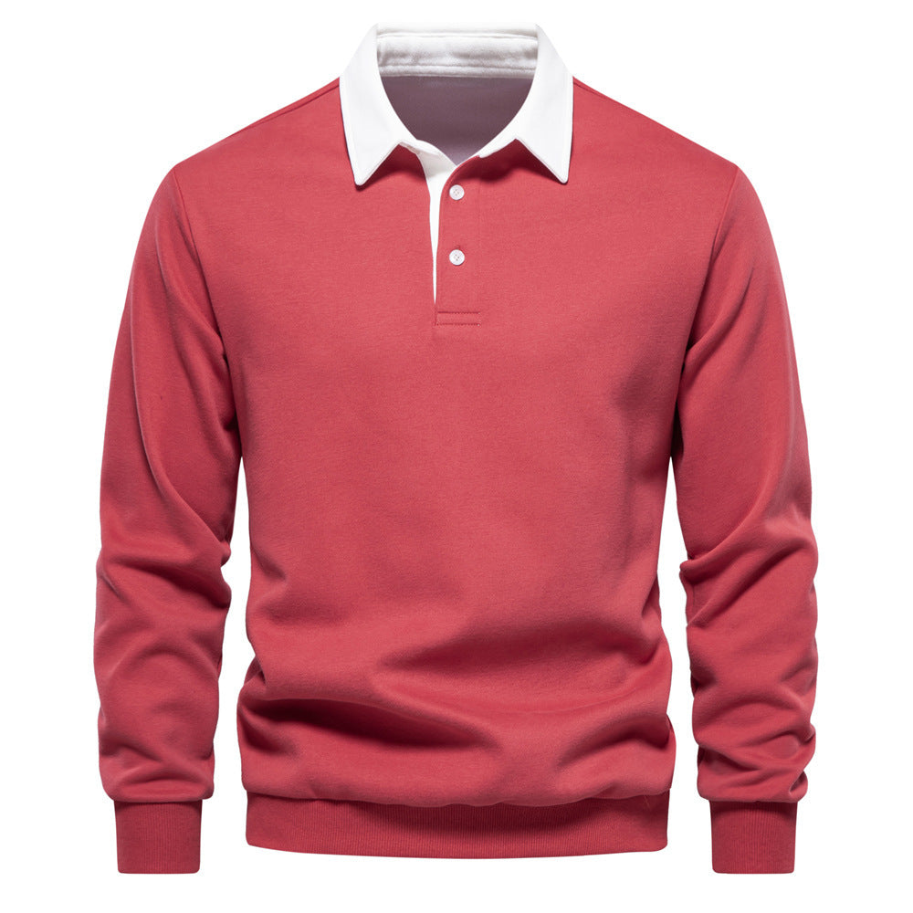 Eleganter Polo-Pullover langärmelig für Herren | Albert