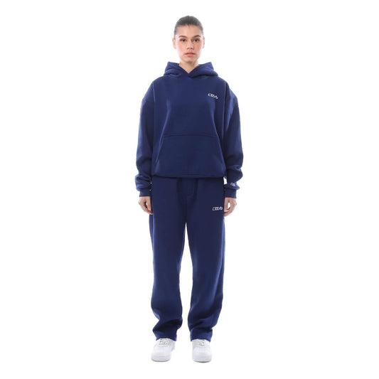 Bequemer Hoodie und Jogginghose Set für Damen