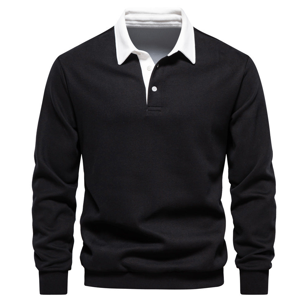 Eleganter Polo-Pullover langärmelig für Herren | Albert