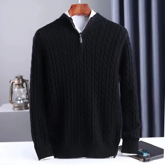 Gemütlicher Strickpullover im Twisted-Style für Herren | Levi