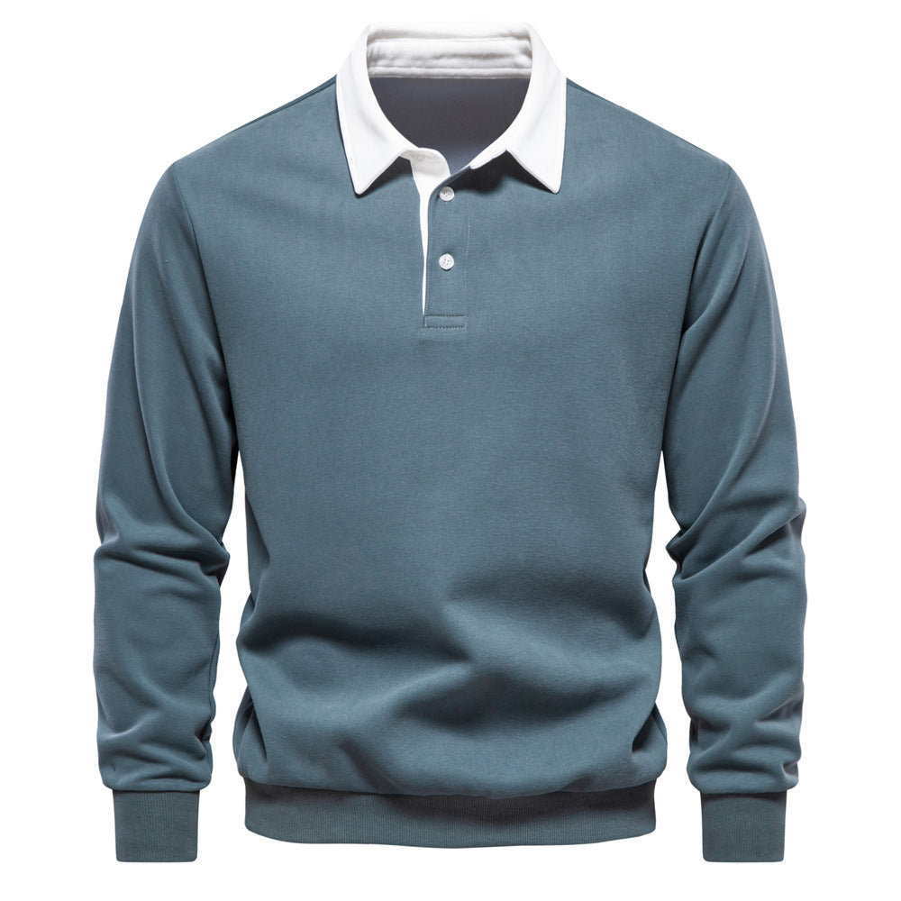 Eleganter Polo-Pullover langärmelig für Herren | Albert