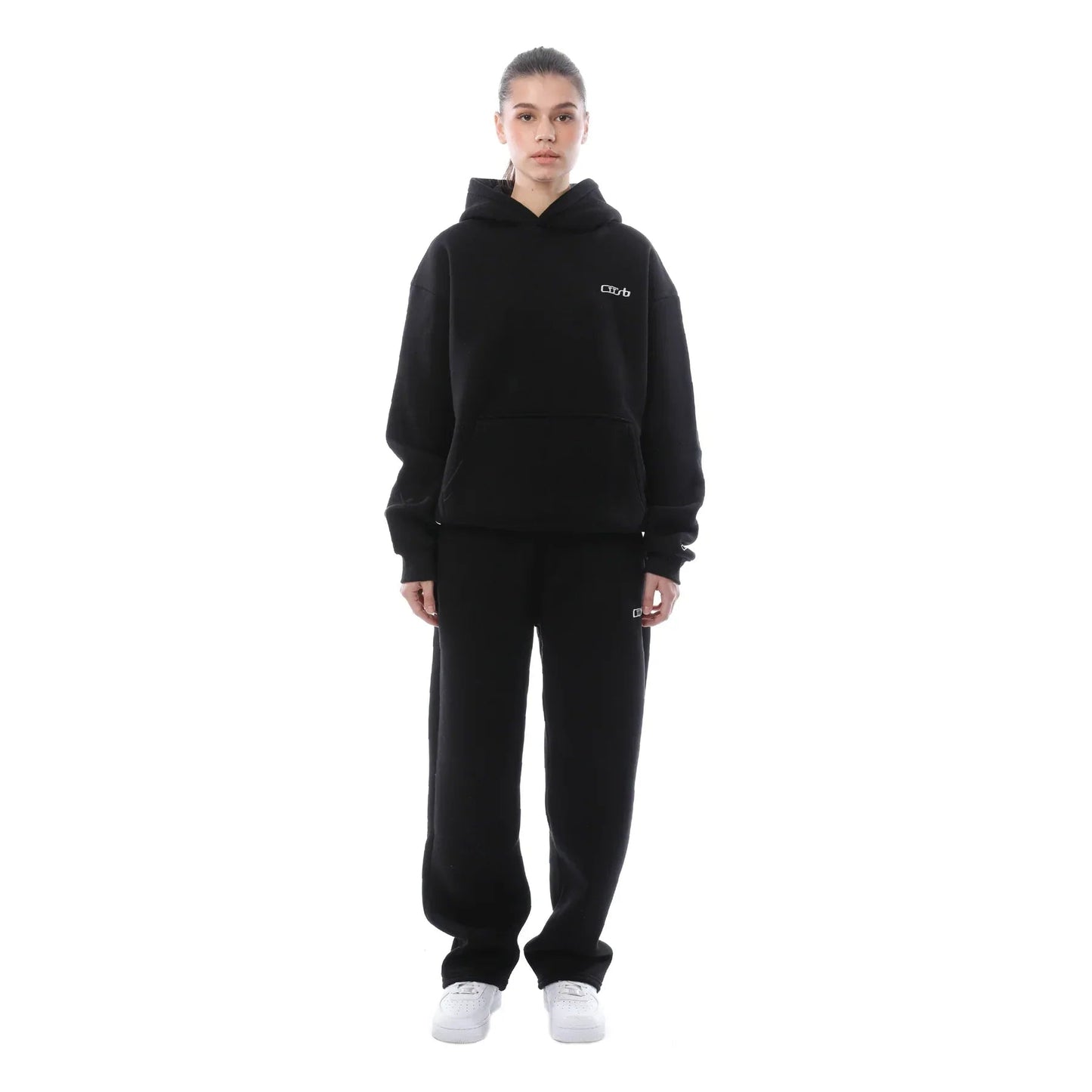 Bequemer Hoodie und Jogginghose Set für Damen