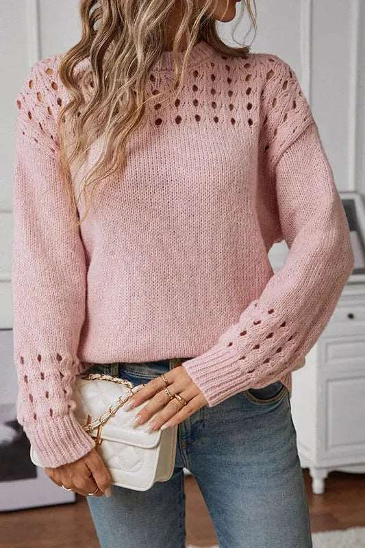 Schicker Strickpullover für Damen