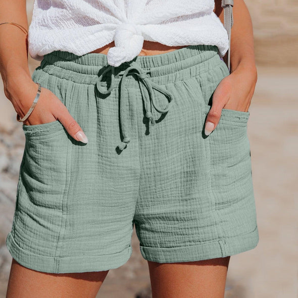 Bequeme High-Waist-Shorts für Damen