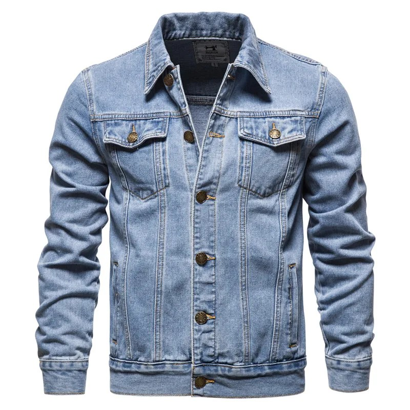 Klassische Slim-Fit Jeansjacke