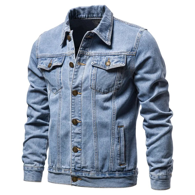 Klassische Slim-Fit Jeansjacke