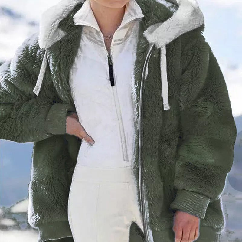 Warme Fleecejacke für Damen