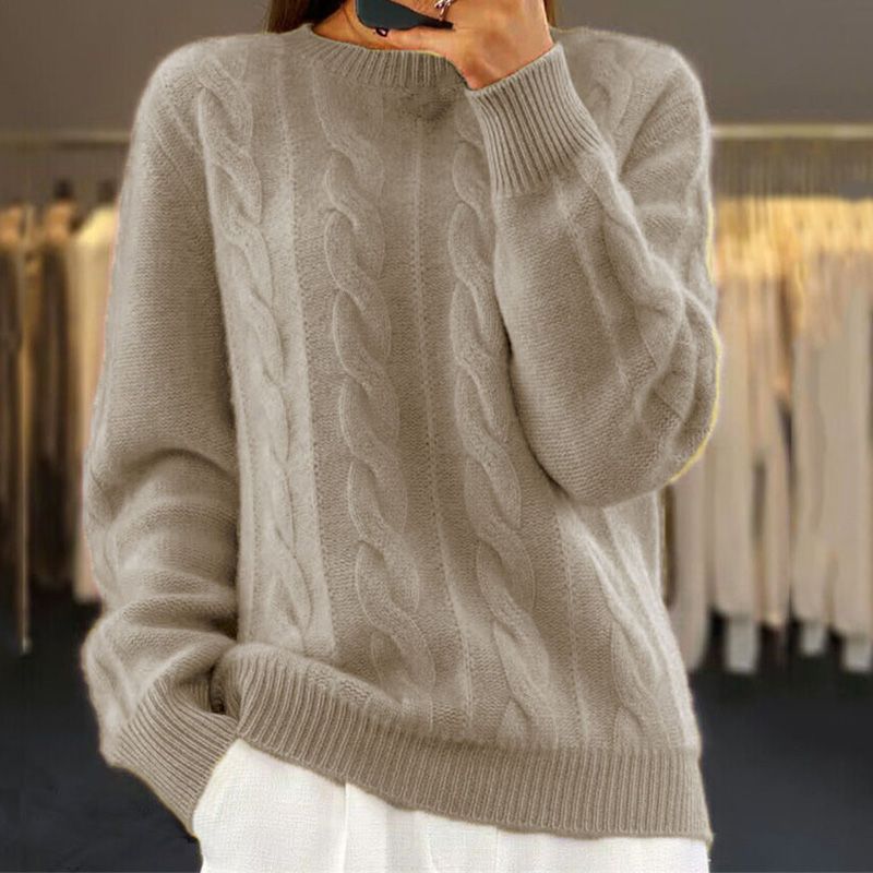 Kuscheliger Strickpullover für Damen