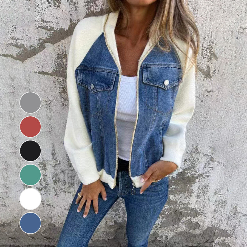 Lässige Jeansjacke für Damen