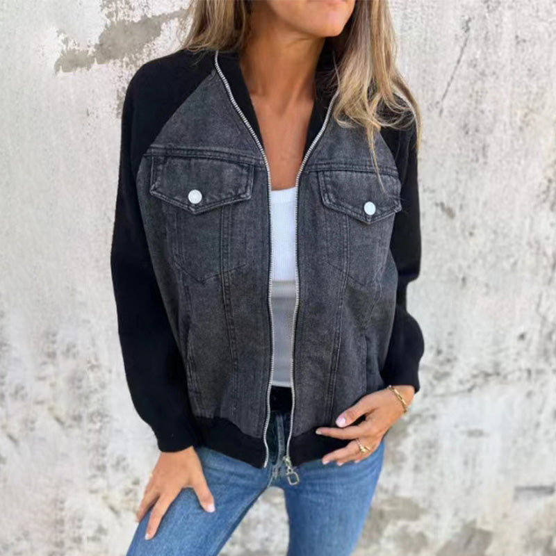 Lässige Jeansjacke für Damen