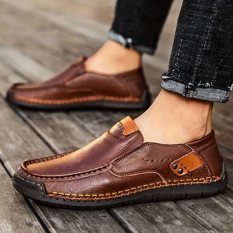 Bequeme Lederschuhe für Herren