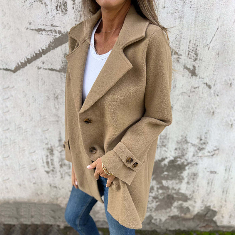 Eleganter Cardigan mit Reversekragen für Damen