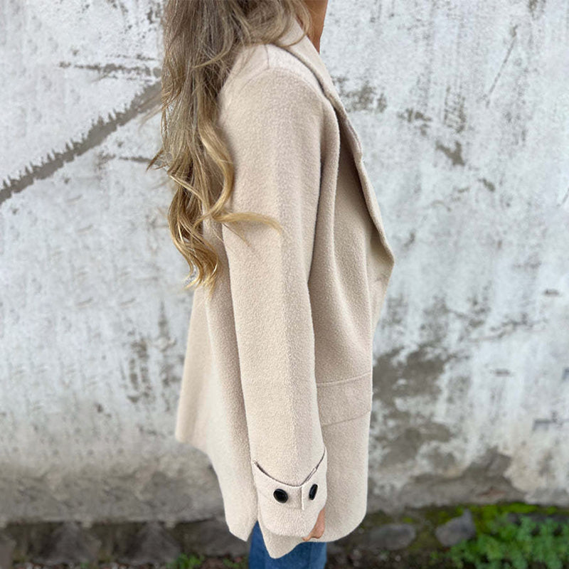 Eleganter Cardigan mit Reversekragen für Damen