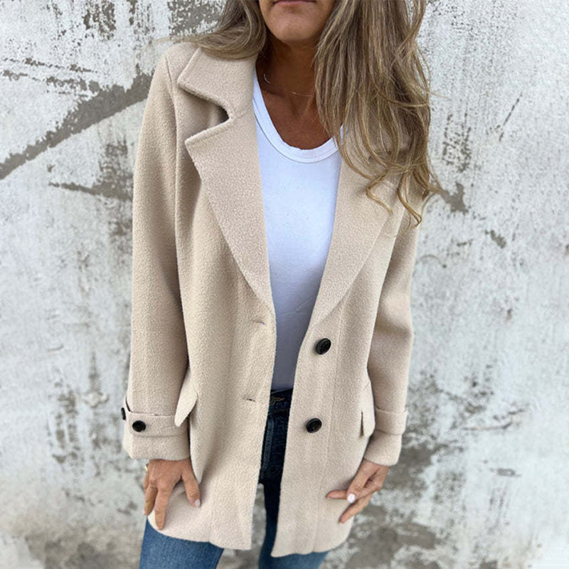 Eleganter Cardigan mit Reversekragen für Damen