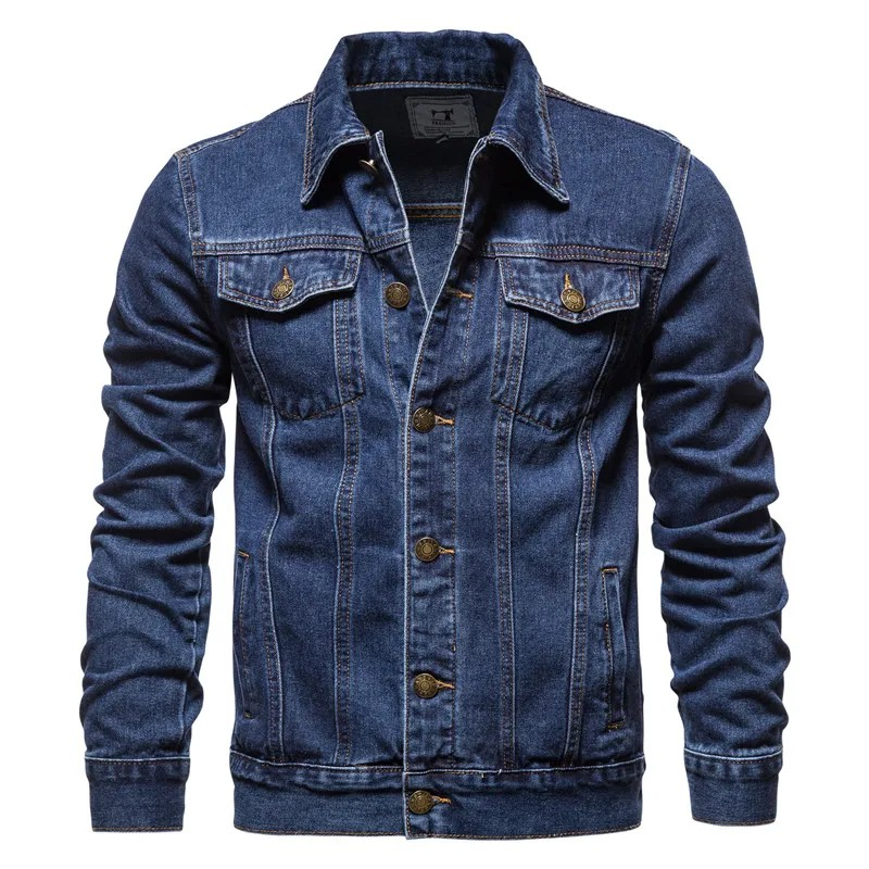 Klassische Slim-Fit Jeansjacke